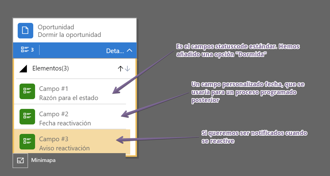 Configurar primera página flujo tareas.
