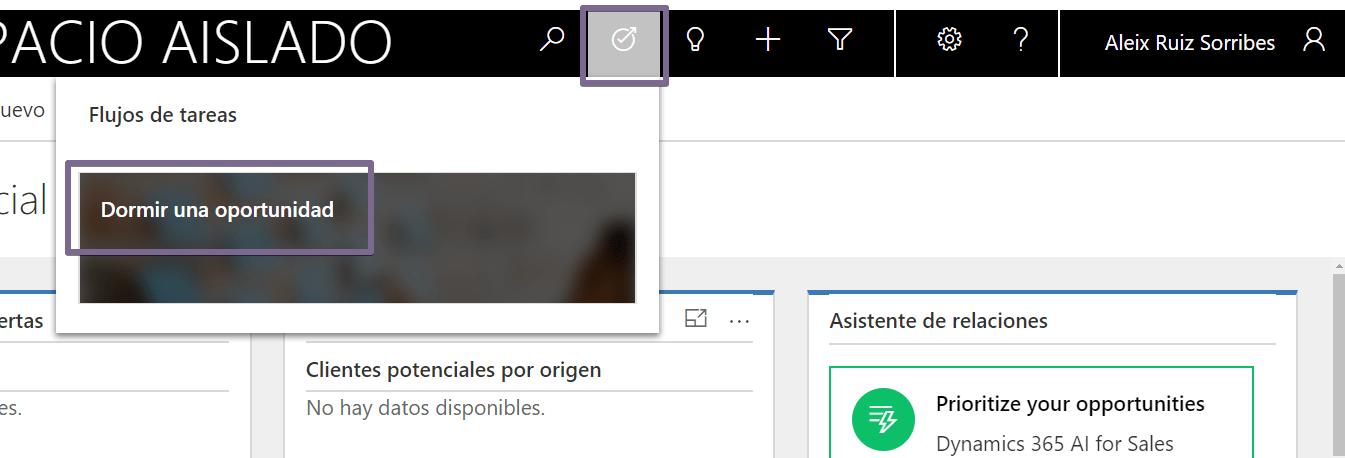 Paso 4 Probar flujos de tareas